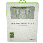 GIZZU HIGH SPEED V2.0 HDMI 5M CABLE WITH ETHERNET 1