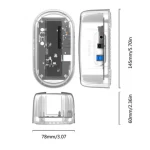 Orico USB 3.0 – 2.5 & 3.5 HDD & SSD Dock Transparent 3