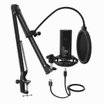 Fifine T669 Cardioid USB Condenser Microphone and Home Studio Bundle1