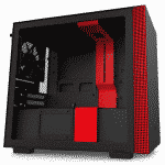 NZXT CA-H210B-BR H210 BlackRed Computer Chassis3