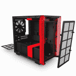 NZXT CA-H210B-BR H210 BlackRed Computer Chassis4