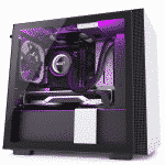 NZXT CA-H210i-W1 H210i WhiteBlack Computer Chassis With Lighting and Fan Control6