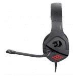 Redragon H250 THESEUS 3.5mm 2.0 Boom Mic Black Gaming Headset4