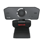 Redragon HITMAN GW800 1080P Black Webcam with a clip-on stand2