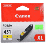 Canon CLI-451XL Original Yellow Ink Cartridge