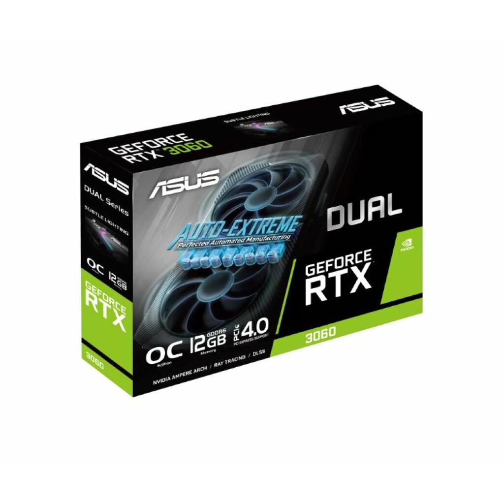 ASUS Dual GeForce RTX™ 2060 EVO 12GB GDDR6, Graphics Card