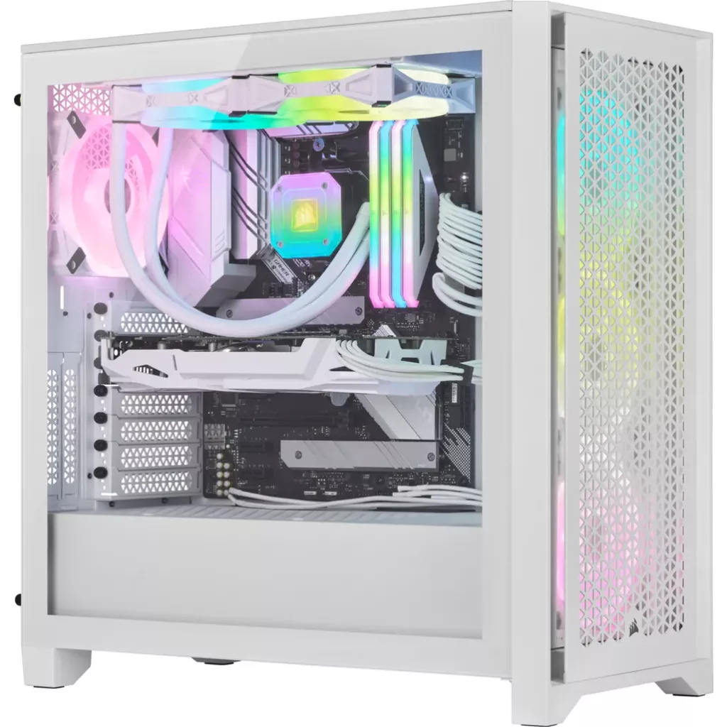 Buy Corsair 4000D RGB Airflow White Tempered Glass ATX Mid-Tower