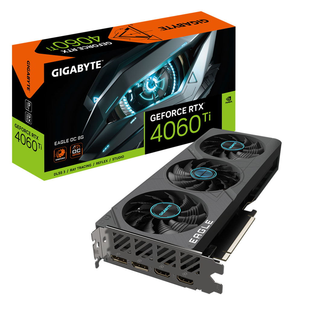 Buy Gigabyte GeForce RTX 4060 Ti EAGLE OC 8G Graphics Card - Best Deals